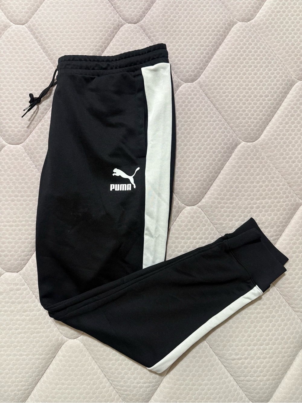 Authentic PUMA T7 ICONIC Track Pants Black White 531840 01 NEW Sz 2XL Tall
